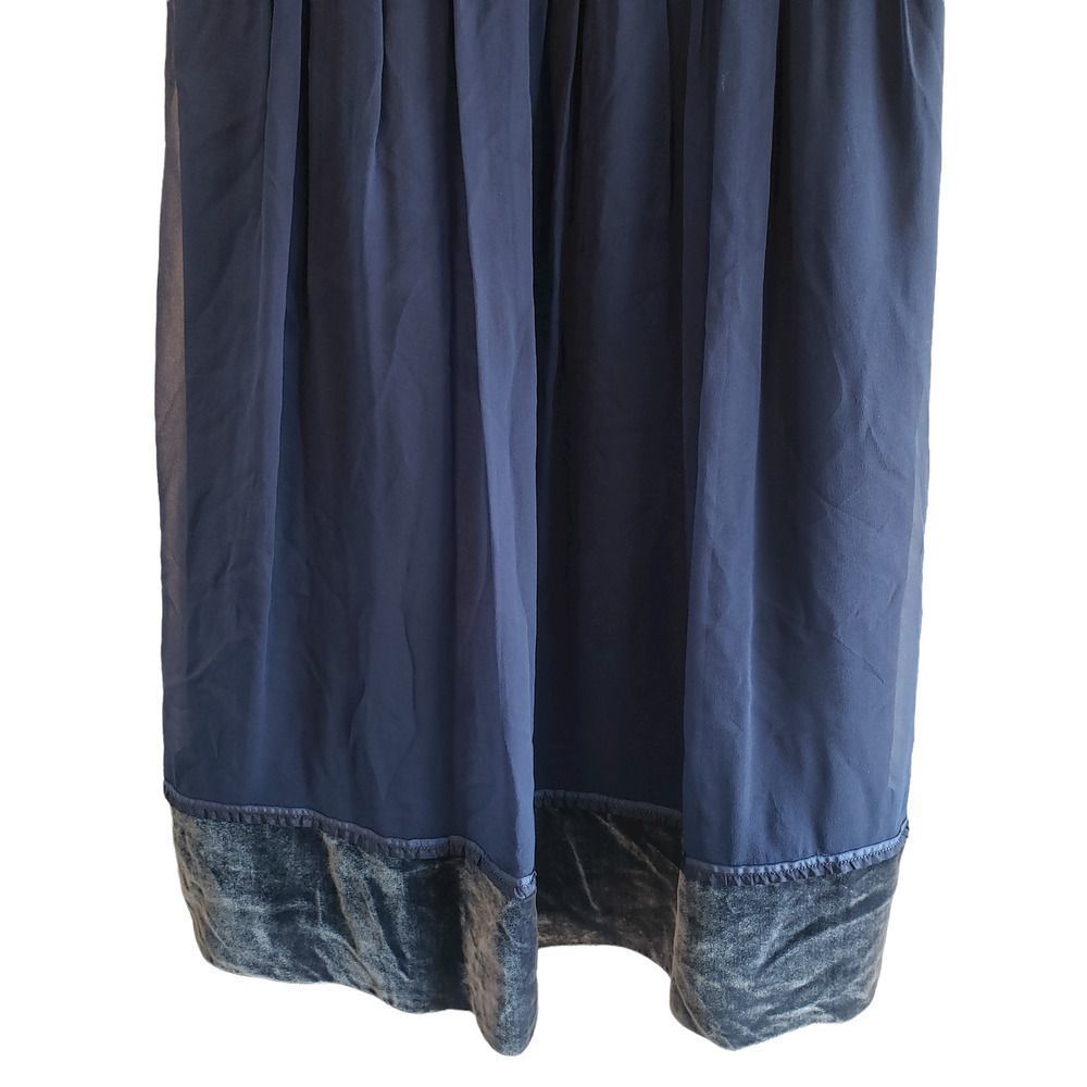 Laundry By Shelli Segal Ruffle Dress Women's Size 10, Blue - Picture 5 of 11